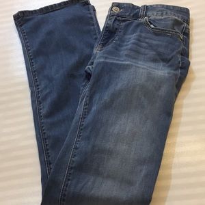 White House Black Market boot leg jeans